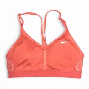 Nike Indy Women's Adobe Light-Support Padded V-Neck Sports Bra Size Medium